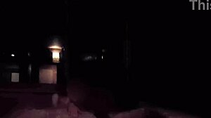 Solo soak at outdoor hot spring
