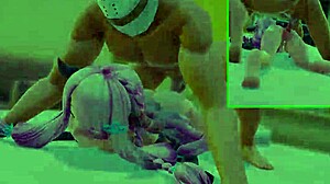 Granblue Fantasy Narmaya MMD Sex with Creampie Compilation