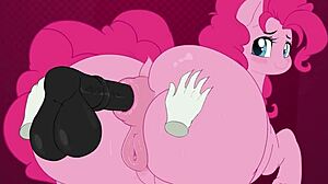 Pinkipie Culo Enorme Showcases Massive Big Ass in Hentai Action for Wild Fans