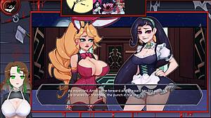 Blonde Sucks Monster in Love Sucks Night One Tit Job