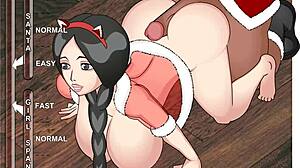 Unohana Enjoys Christmas Date Night with Santa