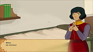 In Four Elements Trainer Book 4, Jinora gives a BLOWJOB in part 34