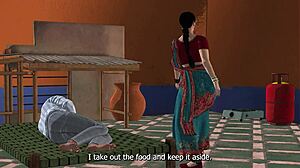 Indian Desi Widow Step Sister Fucked Hard by Lender! Brother-in-Law Watches in Shock!