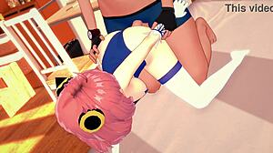 Adult Version Anya Craves Intense Fucking In Her Bikini Parody Animation