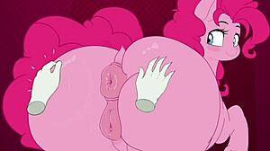 Pinkipie Culo Enorme Showcases Massive Big Ass in Hentai Action for Wild Fans