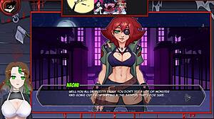 Blonde Sucks Monster in Love Sucks Night One Tit Job