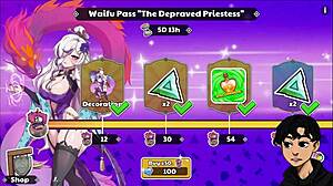 Waifu Shop Nutaku Game Knight Woman Event Scenes