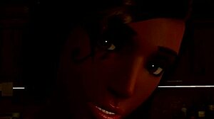 Pharah deepthroats cock for facial and takes hard backshots!