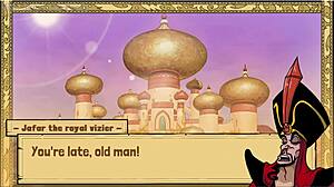 A sexy teacher trains her student in a fun filled Arabian Nights themed game