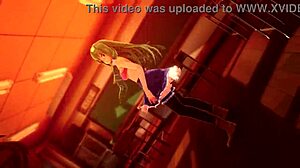 Group Sex in Classroom with Cellphone Girl MMD by Krag in Wild Action