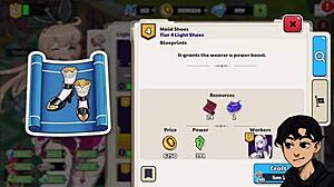 Waifu Shop Nutaku Game Knight Woman Event Scenes