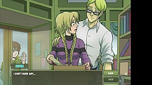 Anime witch hunter in glasses
