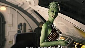 Hot Sex with Ebony Goddess in Interracial Anime Tale