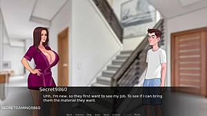 Lust Legacy 04 - Busty Milf in White Lingerie Stuns!