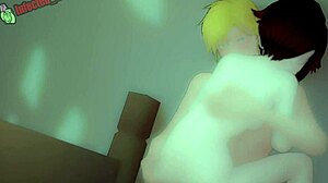 Jaune Breaks Ruby's Virginity with Intense Action