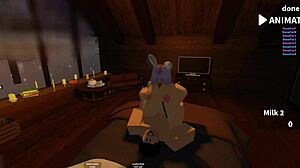 Raw Roblox Session! Me Fucking My Girl Hard Doggy Style!