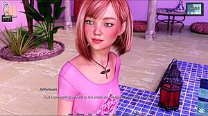 Damn! Sunshine Love 154 with Massive 3D Big Tits Action!