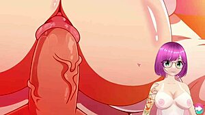 Zoey’s horny roommates in a cartoon-style porn video