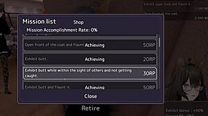 seleka-san tackles all shop missions on real difficulty with sneaky vibes.