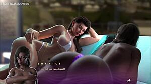 Damn! Busty wife seduces husband's friend in Apocalust 07