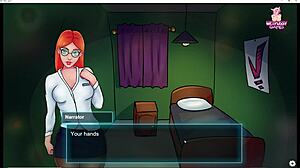 the void club part 8, dancing babe drives me wild with hardcore moves. i can't resist her anime charm!