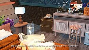 peggy's affair 10 preview shows naughty 3d hentai with avengers vibes.