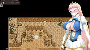 Princess knight rides hard in epic 3D battle scene