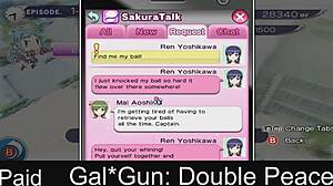 Gal Gun asks, 'Ready for double peace in episode 2-1?'