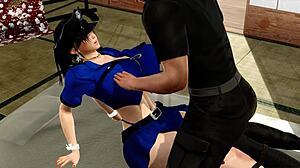 can busty rookie cop handle sergeant’s hot pounding without holding back?