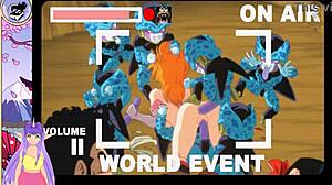 Dragon Ball Z Bulma's Adventures 4 Part 3 with Wild Orgy Action