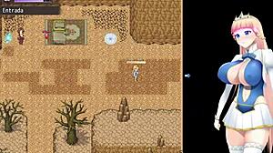 Princess knight rides hard in epic 3D battle scene