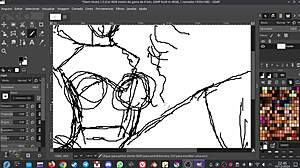 Drawing Shemale Monster Cock Hentai XXX Porn at Gimp