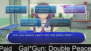 Anime-based shooter game, Gal Gun Double Peace, episode 4-2
