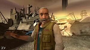 The Half-Life crew teamed up to bang the hot Roblox chick with intense anal action. It got wild fast!