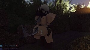 just caught this chick getting pounded hard by the pond, didn’t expect that.