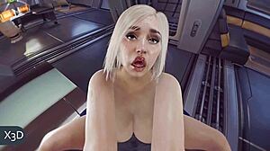 Power girl’s big tits and ass get pounded in American dad’s cock-filled DC Comics parody