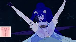 Night encounter with magia baiser in mahoako hentai