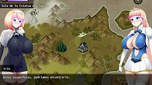 Princess knight rides hard in epic 3D battle scene