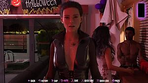 college kings 2 ape route halloween party list with curvy interracial banging