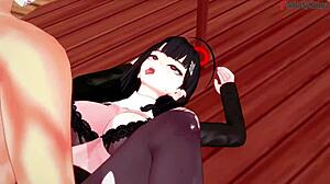 Sunako Nakahara, office girl, asks, 