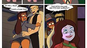 Hailey's Cumtastic Halloween Orgy Party Comic
