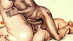 Raw Vintage erotic drawings collection