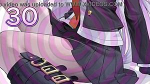Cum in 1 Minute or Face Denial in Hentai Femdom JOI