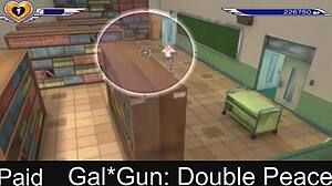 Anime-based shooter game, Gal Gun Double Peace, episode 4-2