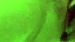 arabian snowwhite going wild with a big dildo in bdsm lingerie