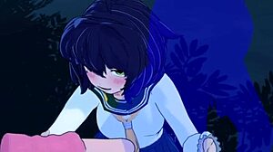 Incontro notturno con Magia Baiser in Mahoako hentai