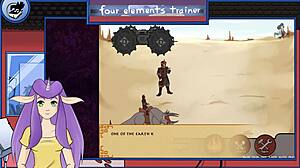 avatar the last airbender four elements trainer part 30 shower orgasm