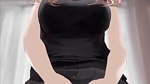 Hinana Ichikawa Najar rides hard in Bleach hentai creampie scene