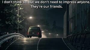 Oral party game with hentai blowjob and jerk off instructions