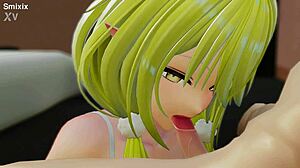 Yukihana Lamy Hentai Blowjob with Creampie in 3D